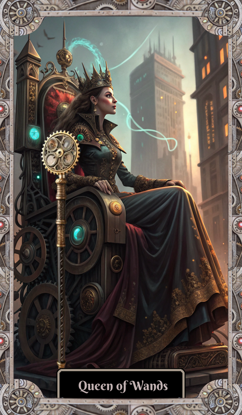 Queen of Wands tarot card